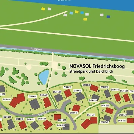 Дом отдыха Friedrichskoog-strandpark 24